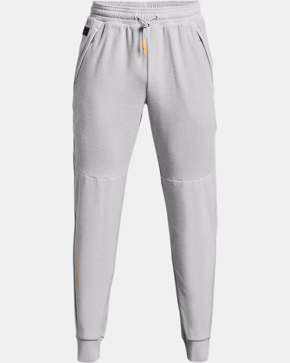 Pantaloni UA RUSH™ Fleece da uomo, Gray, pdpMainDesktop image number 4